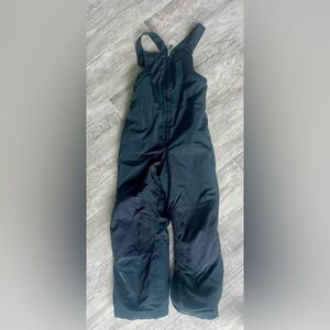 Lands' End Kids Black Overalls